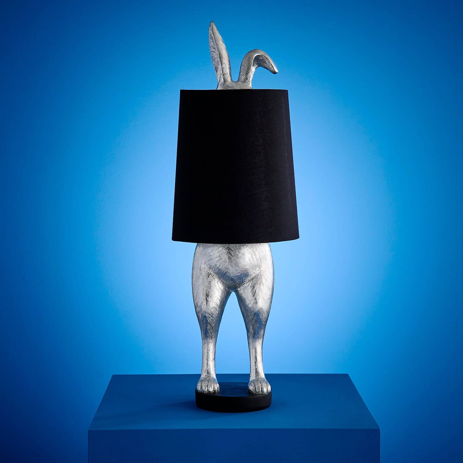 Lampe Lapin Caché Argent – Image 2