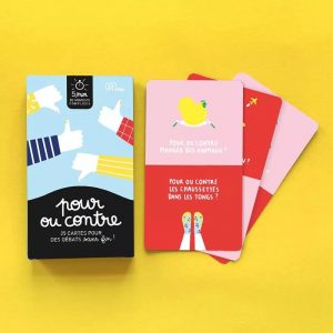 Jeux de cartes – POUR OU CONTRE ?