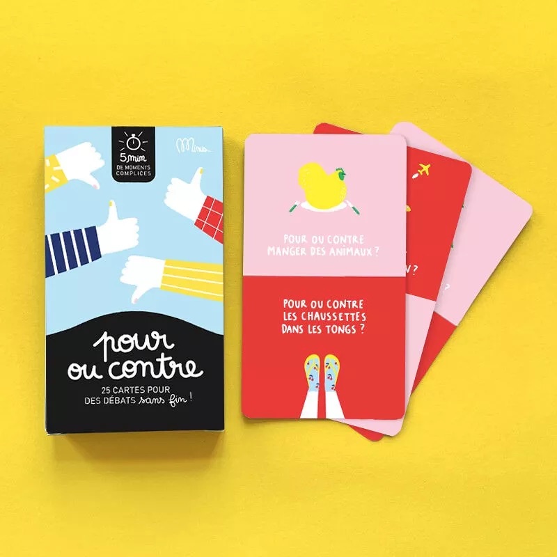 Jeux de cartes - POUR OU CONTRE ? – Image 2