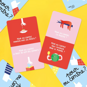 Jeux de cartes – POUR OU CONTRE ?
