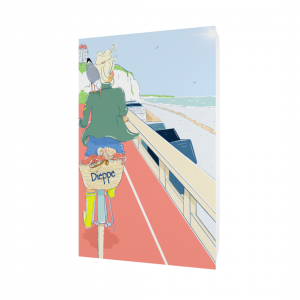 Carte Postale  – La Dieppoise à Vélo