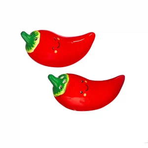 Salière et poivrière Piments