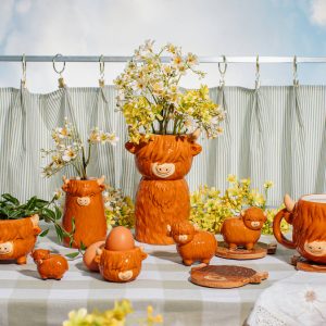 Coquetier – Vache des Highlands