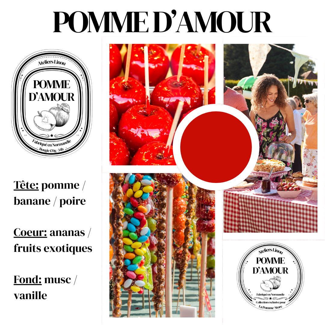 Bougie Pot - Pomme d'amour – Image 3