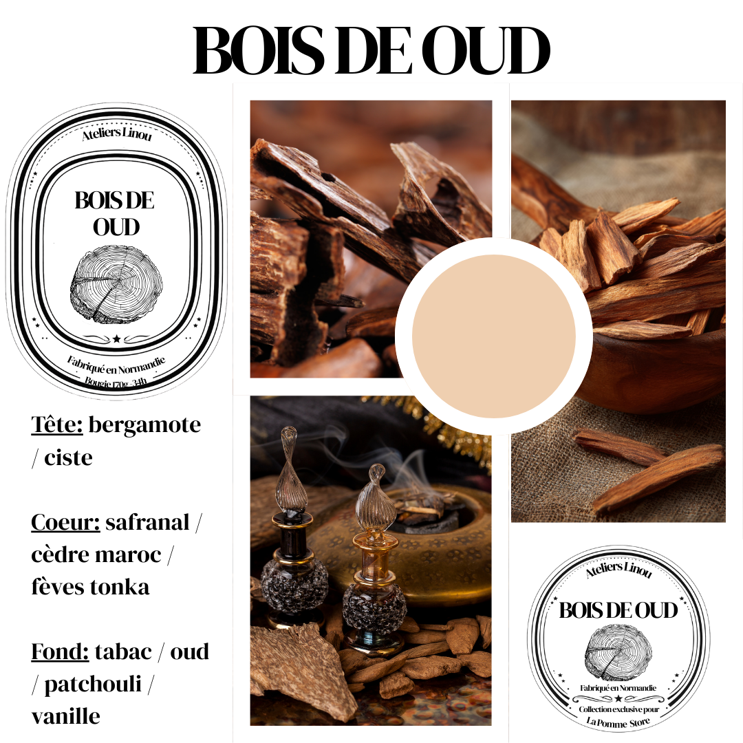 Bougie Pot - Bois de Oud – Image 3