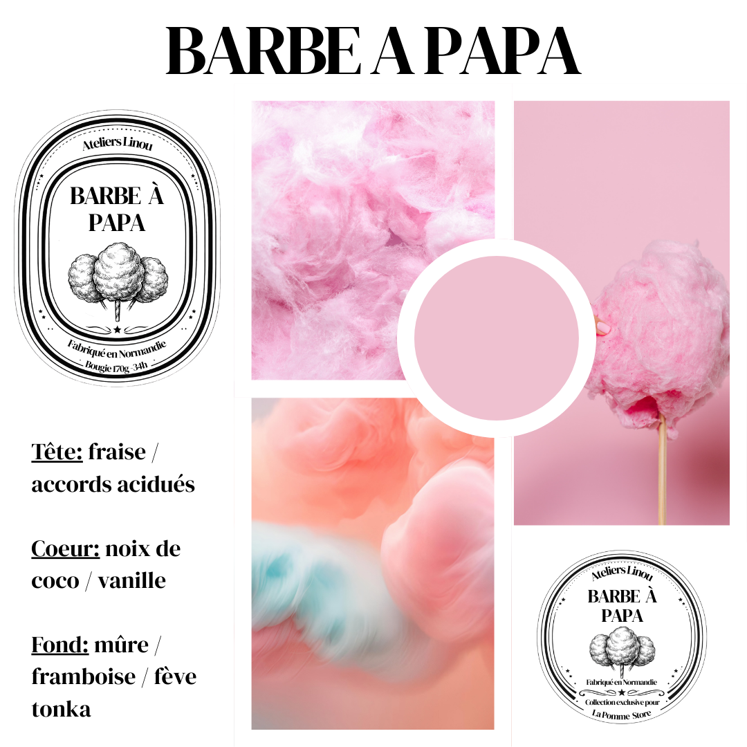 Bougie Pot - Barbe à Papa – Image 3