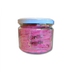 Bougie Pot Chantilly – Cerise griotte
