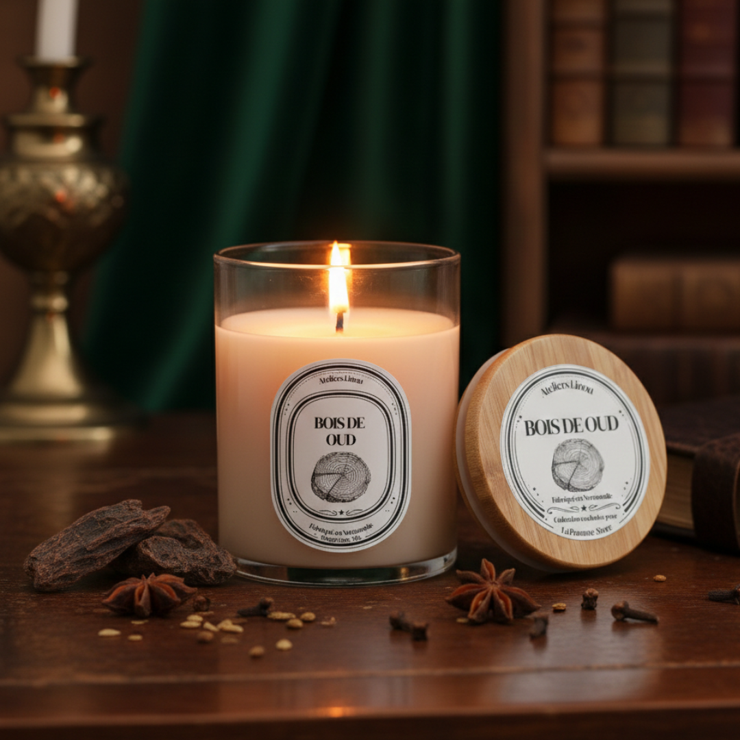 Bougie Pot - Bois de Oud – Image 2