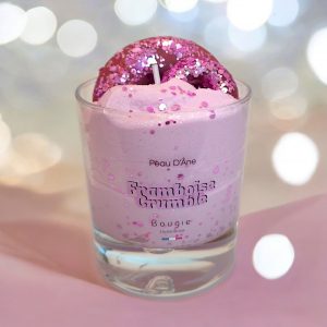 Bougie Gourmande – Framboise Crumble