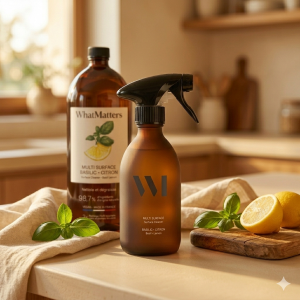 Flacon Multi-surface WhatMatters – Basilic Citron