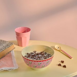 Bol Snoopy Melamine Rose – Medium – 700 ml