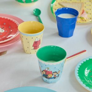 Tasse Melamine Snoopy Niche Jaune – Medium – 250 ml