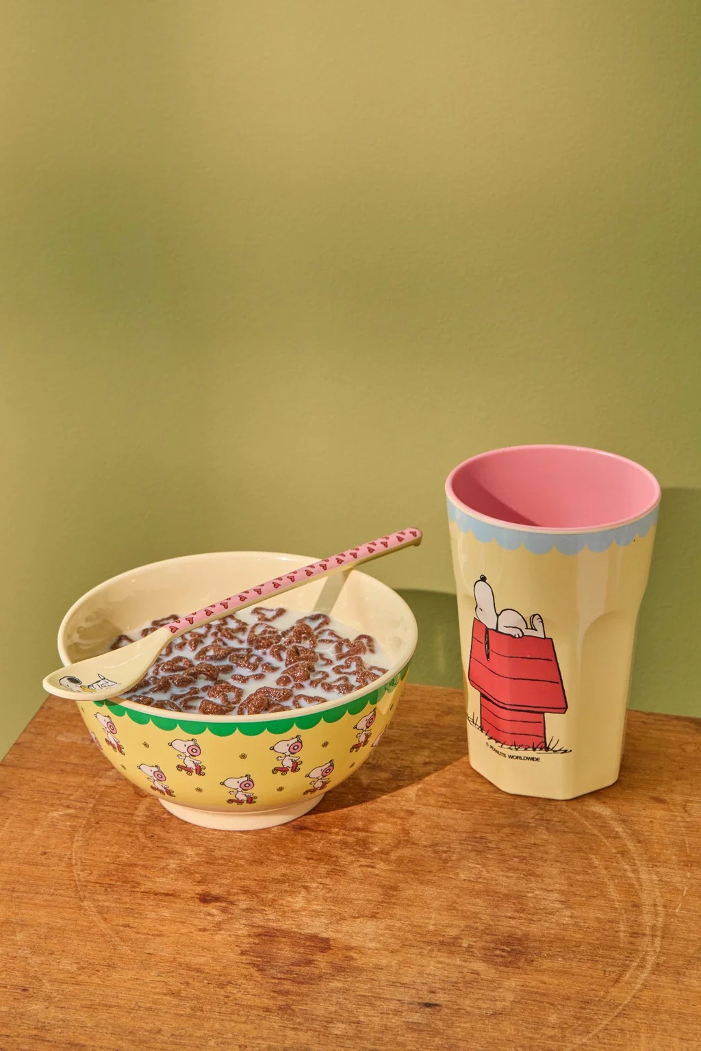 Bol Snoopy Melamine Roller Jaune - Medium - 700 ml – Image 2