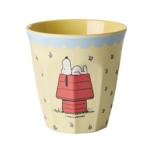 Tasse Melamine Snoopy Niche Jaune – Medium – 250 ml