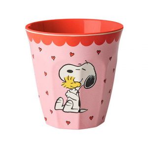 Tasse Melamine Snoopy Rose – Medium – 250 ml