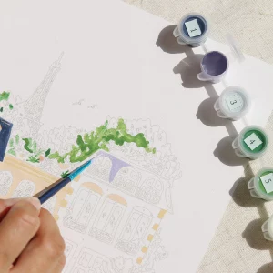 Coffret peinture au numéro – Paris