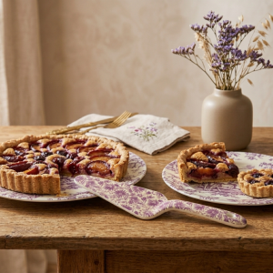 Pelle à Tarte Toile Fleurs