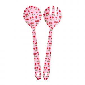 Couverts à salade – Cerises