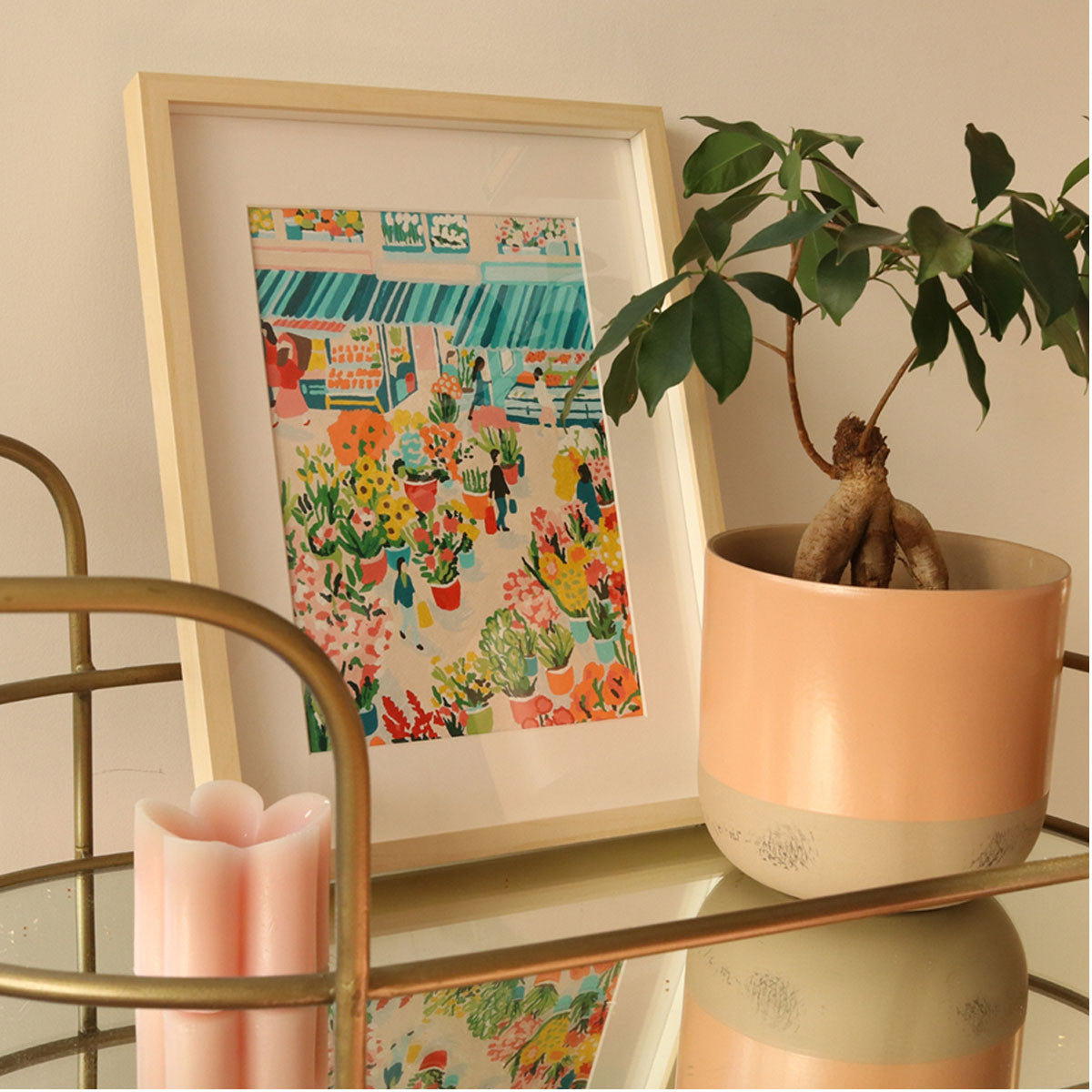 Coffret peinture au numéro - Flower Market – Image 4