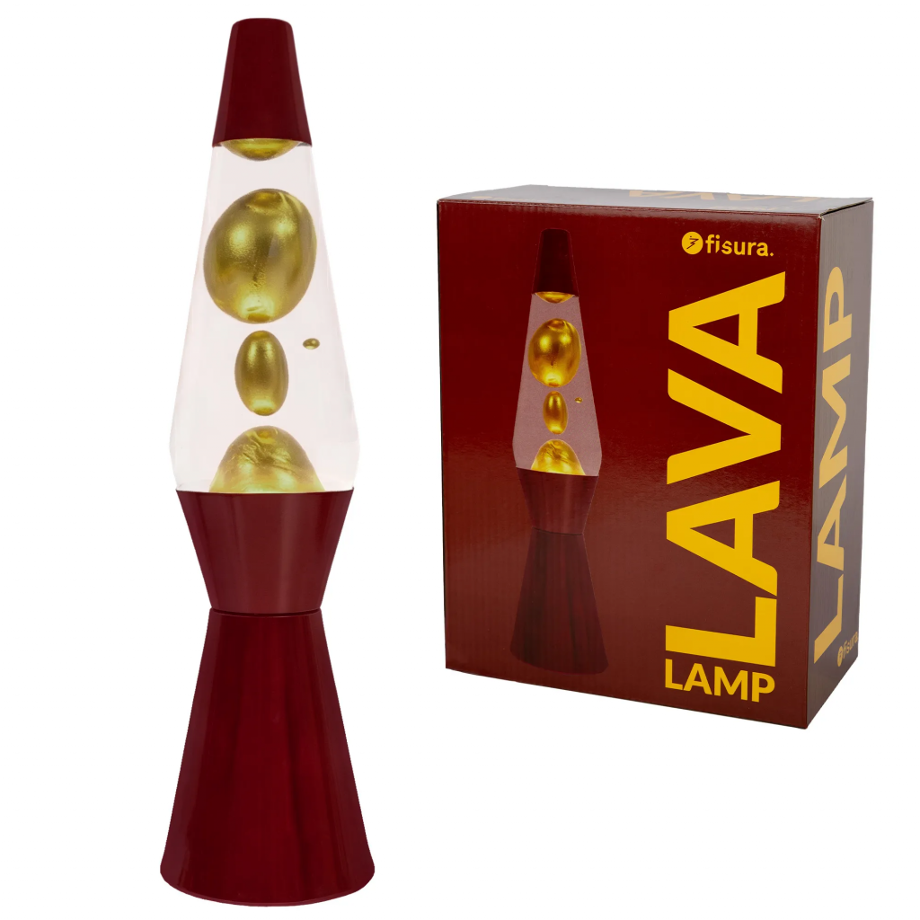 Lampe Lave Or Liquide