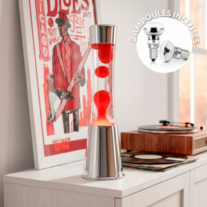 Lampe Lave Rouge