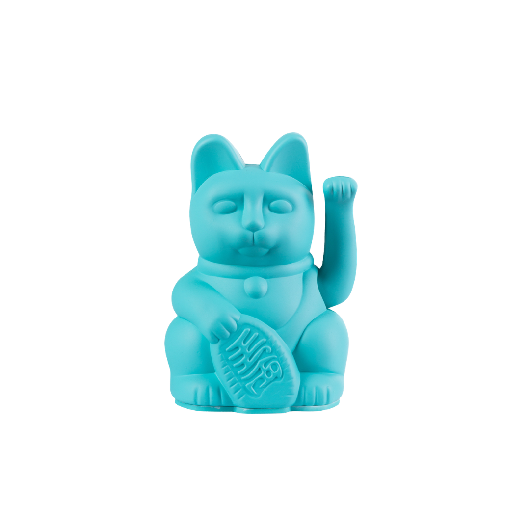 Lucky Cat Turquoise - Petit Modèle