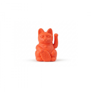 Mini Lucky Cat Orange – Solaire