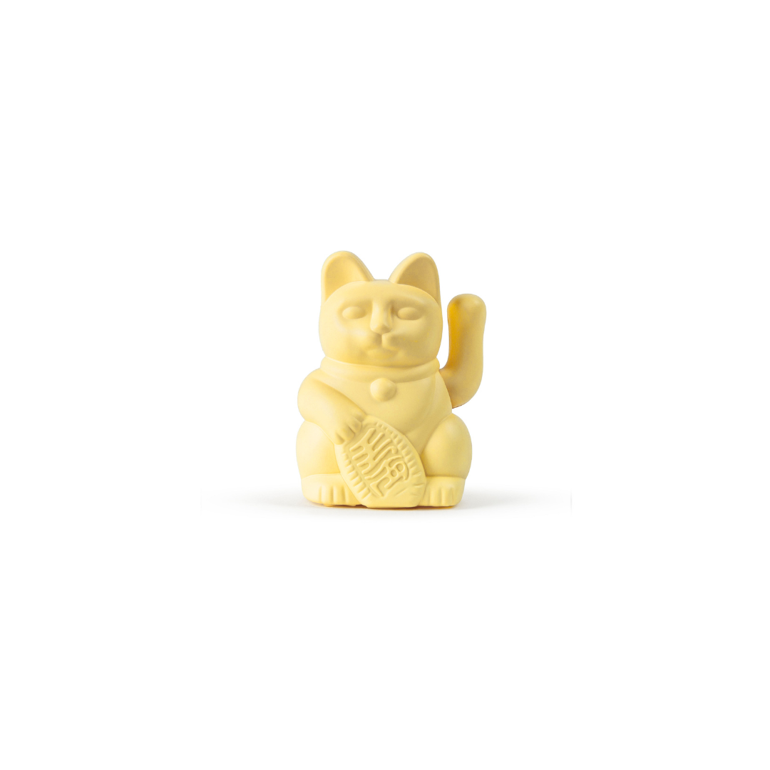 Mini Lucky Cat Jaune - Solaire