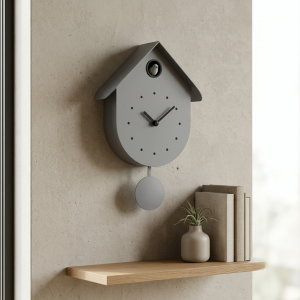 Horloge Cuckoo – Grise