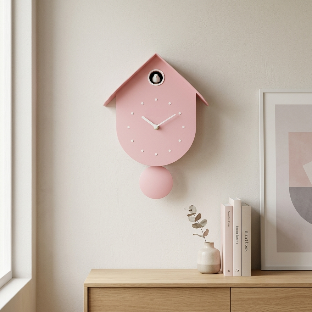 Horloge Cuckoo - Rose – Image 2