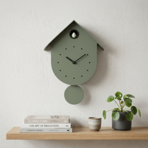 Horloge Cuckoo – Vert Olive