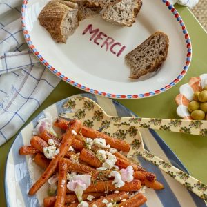 Couverts à salade – Rétro Bouquet
