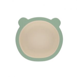 Bol Ours Silicone Vert