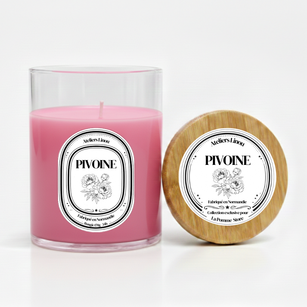 Bougie Pot – Pivoine