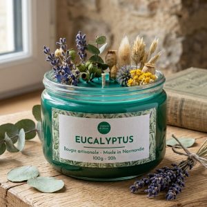 Bougie XS Fleurs – Eucalyptus Lavandin