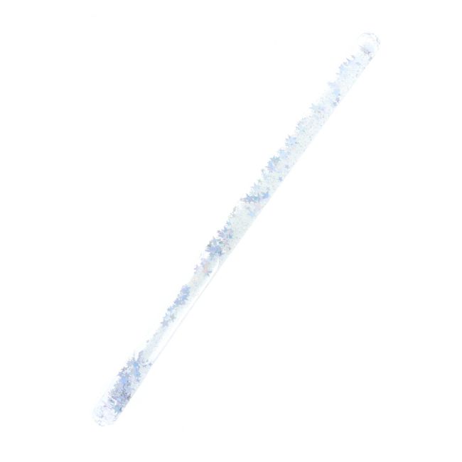 Baguette magique à paillettes liquide Argent
