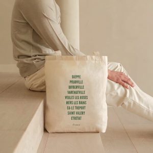Totebag Dieppe et Cie – Ecriture Verte