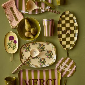 Tasse Melamine – Retro Bouquet – 400 ml