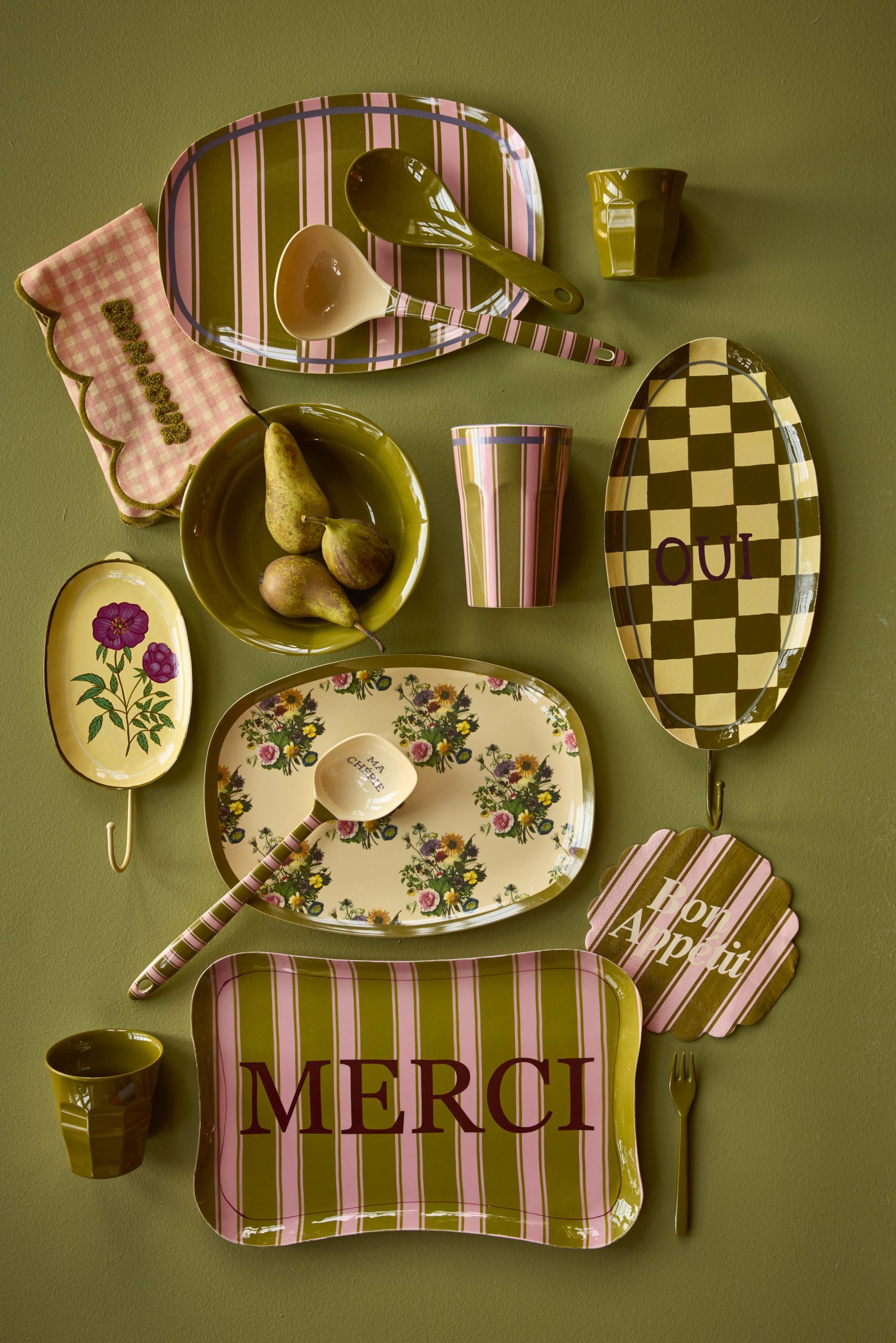 Tasse Melamine - Retro Bouquet - 400 ml – Image 2