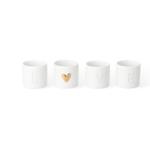 Set de lumières Love – Lot de 4 pièces