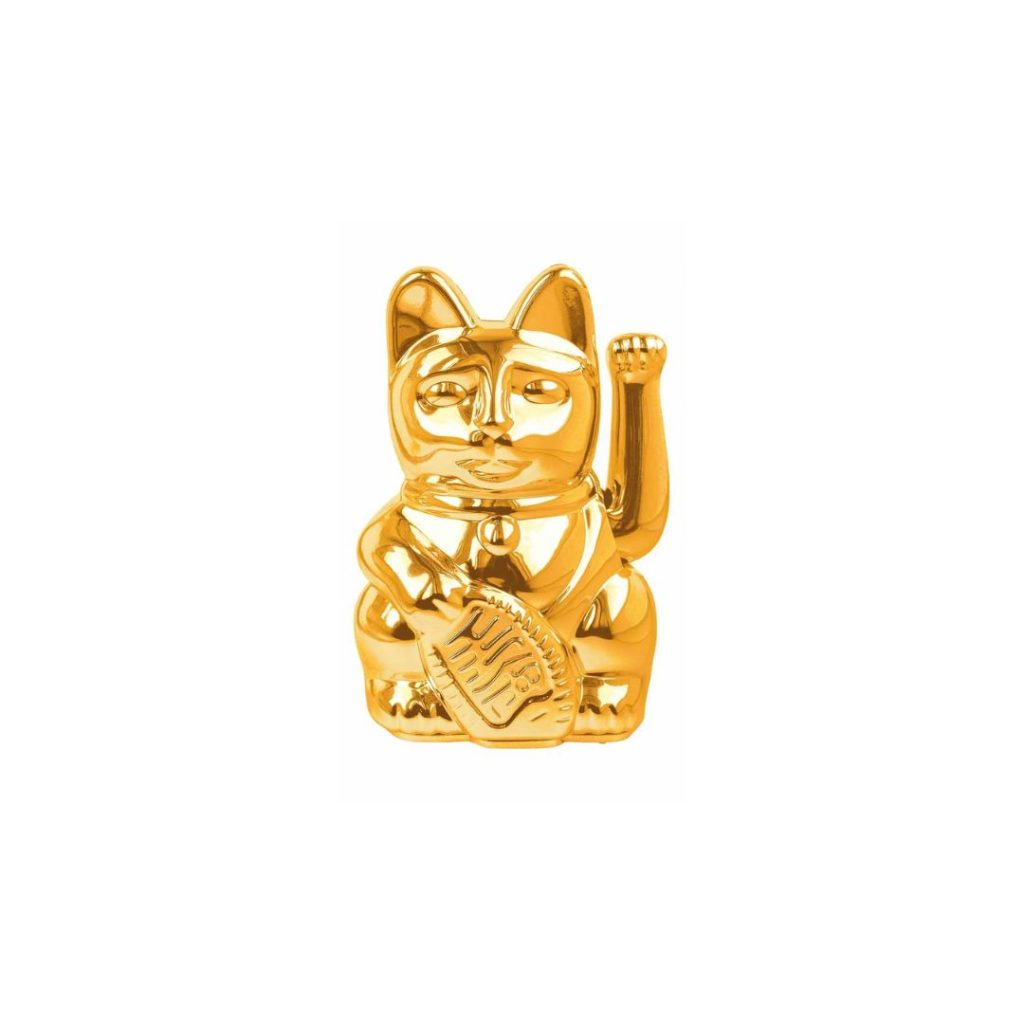Lucky Cat Or- Petit Modèle