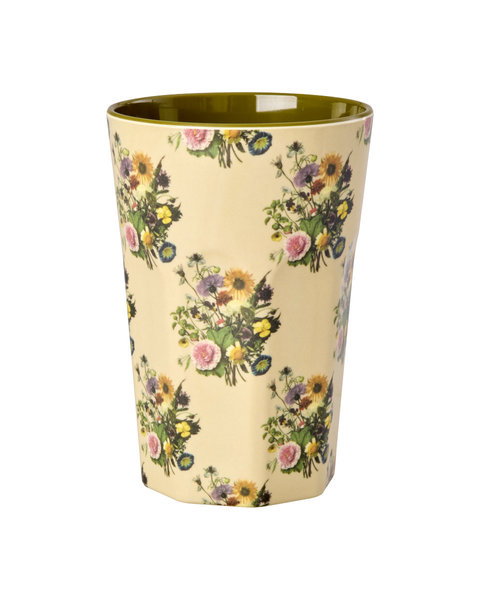 Tasse Melamine – Retro Bouquet – 400 ml