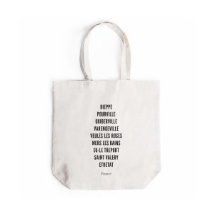 Totebag Dieppe et Cie – Ecriture Noire