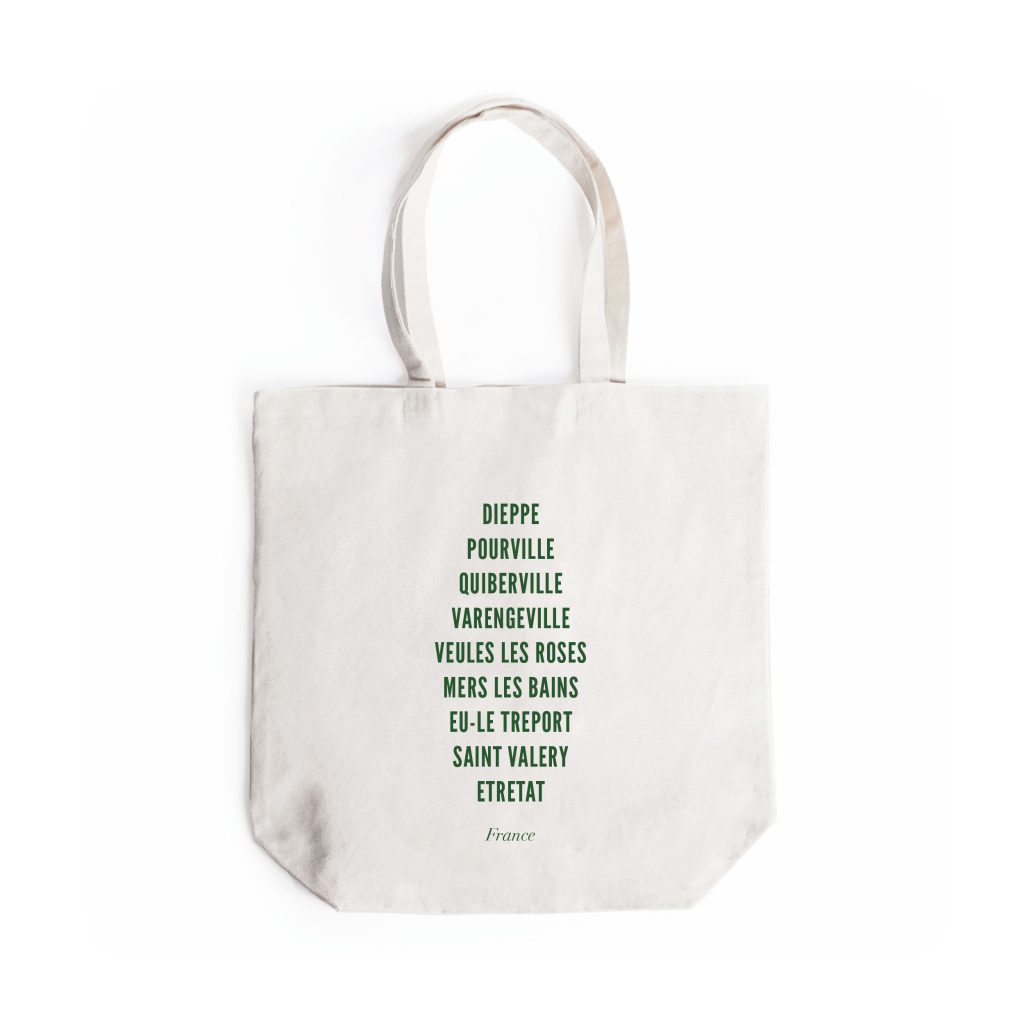 Totebag Dieppe et Cie – Ecriture Verte