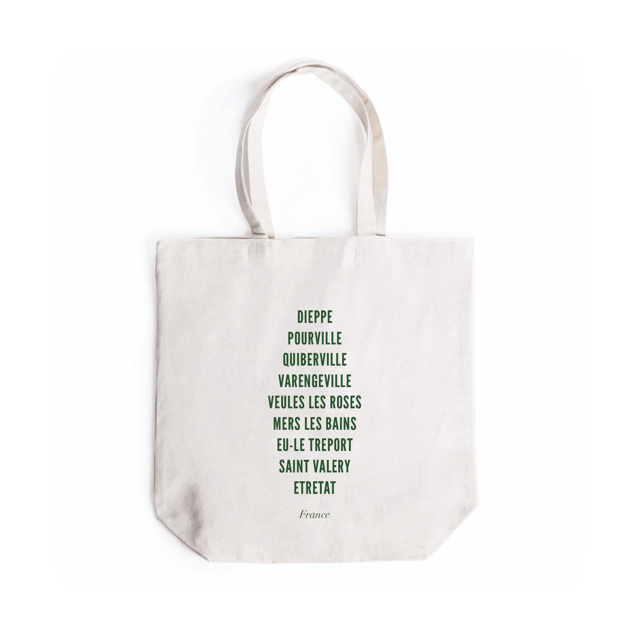 Totebag Dieppe et Cie - Ecriture Verte