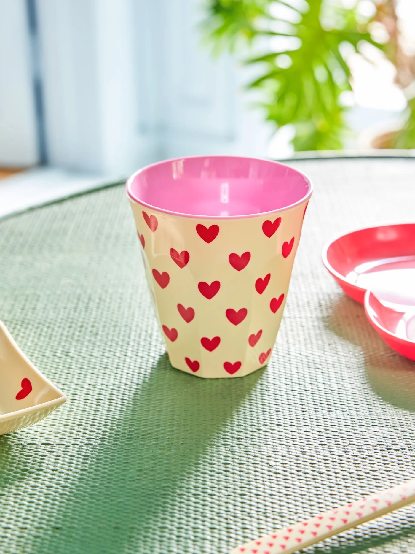 Tasse Coeur Chérie Rouge – Image 2