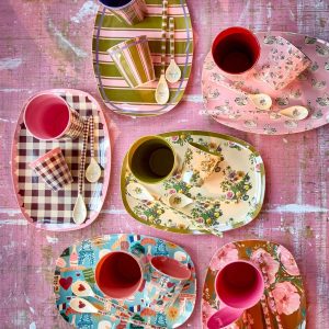 Cuillère à latté – Rétro Bouquet
