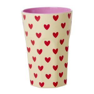 Tasse Haute – Coeur Chérie Rouge – 400 ml
