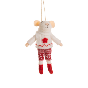 Souris Pull de Noël