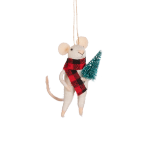 Souris Echarpe Tartant